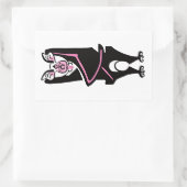 Bedreigd dier - Hoefijzer BAT - Wildlife - Rechthoekige Sticker (Tas)