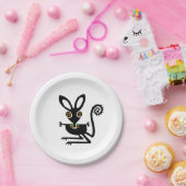 Bedreigd dier - Schattige Aussie BILBY - Partij Papieren Bordje (Feest)