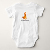 Bedreigd dier - Schattige ORANGUTAN T-shirt (Achterkant)