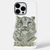 Bedreigd Elusive Snow Leopard kunstwerk Case-Mate iPhone Case (Achterkant)