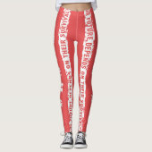 Bedreigd merk leggings (Voorkant)