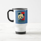 Bedreigd ontwerp van de Panda-Pop Reisbeker (Links)