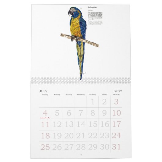 Bedreigd Wildlife Collectie Kalender (Jul 2027)