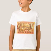 bedreigde Afrikaanse Mara Elephants T-shirt (Voorkant)