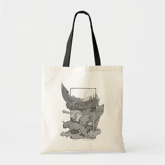 Bedreigde dieren van Andalucía Tote Bag (Voorkant)