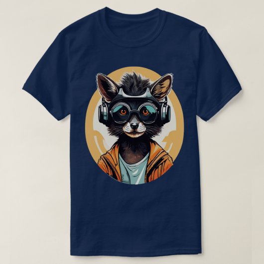Bedreigde diersoort Aye Devin T-shirt (Design voorkant)