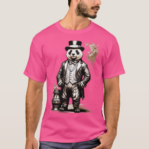 Bedreigde diersoort Panda Beer Dr Garfield T-shirt