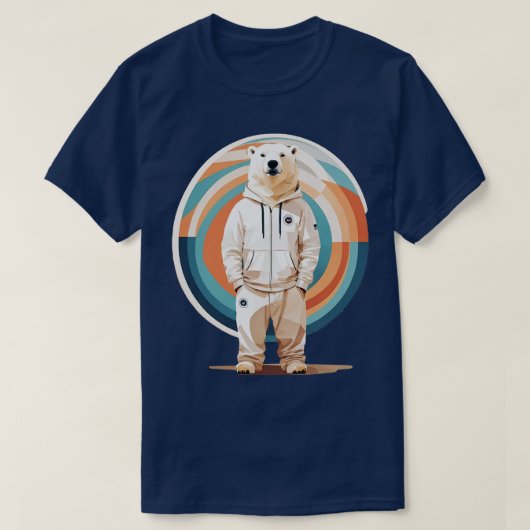 Bedreigde diersoort Polar Beer Jalen T-shirt (Design voorkant)