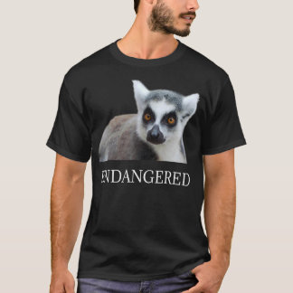Bedreigde diersoort Ring Lemur Endang T-shirt