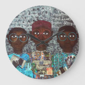 Bedreigde diersoort wandklok (Voorkant)