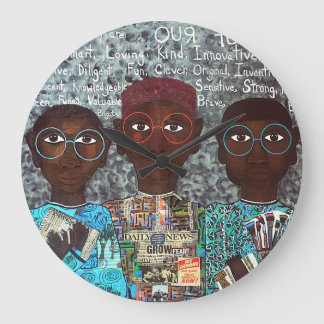 Bedreigde diersoort wandklok