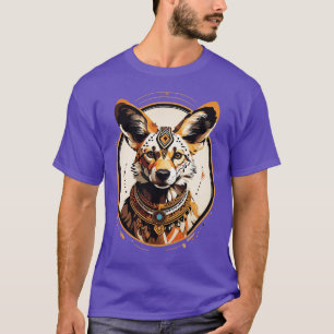 Bedreigde diersoorten Afrikaanse wilde hond Sampha T-shirt