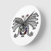 Bedreigde diersoorten - Graphic LyreBIRD - Austral Ronde Klok (Hoek)