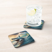 bedreigde haai bier onderzetter (Rechterzijde)