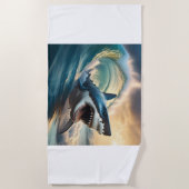 Bedreigde haai strandlaken (Voorkant)