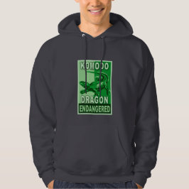 Bedreigde Komodo Dragon Pop Art Tshirts