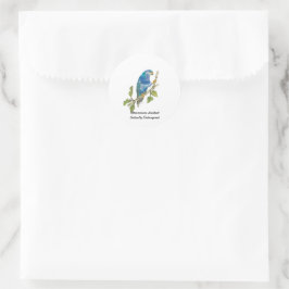 Bedreigde Lorikeet Bird Sticker