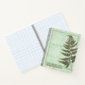 Bedreigde Planten: Acrorumohra hasseltii Notitieboek (Binnen)