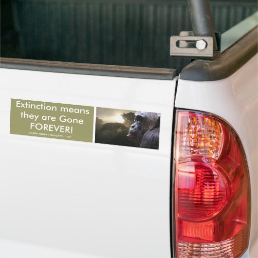 BEDREIGDE SOORTEN Bumpersticker Serie (Op Truck)