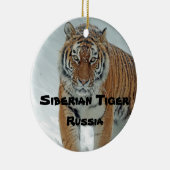 bedreigde soorten Serie Siberische tijger Ornament (Rechts)