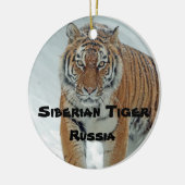bedreigde soorten Serie Siberische tijger Ornament (Links)