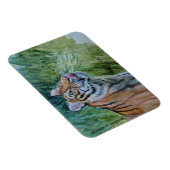 Bedreigde tijgermagneet magneet (Rechterzijde)