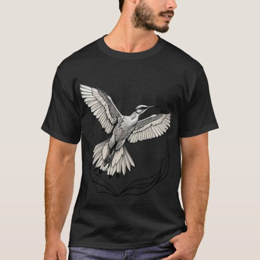 "Bedreigde Vogel Collectie - Draagbare Conservatio T-shirt (Voorkant)