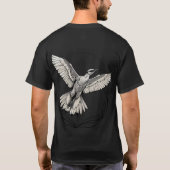 "Bedreigde Vogel Collectie - Draagbare Conservatio T-shirt (Achterkant)