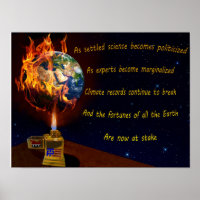 Bedreiging van de opwarming van de aarde