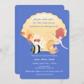 Bedreiging van het Baby shower van de Zee Kaart (Voorkant / Achterkant)