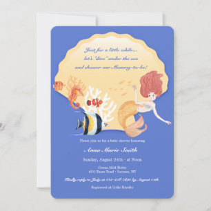 Bedreiging van het Baby shower van de Zee Kaart