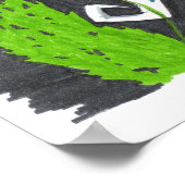 Bedreiging van het Poster van de Zee (Hoek)