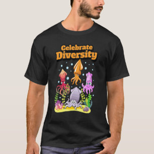Bedrieg je me soms Inktvis Zeekat Inktvis T-shirt