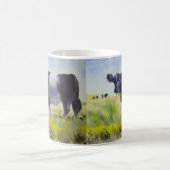 Bedriegde gegadigde cow-schilderingen koffiemok (Center)