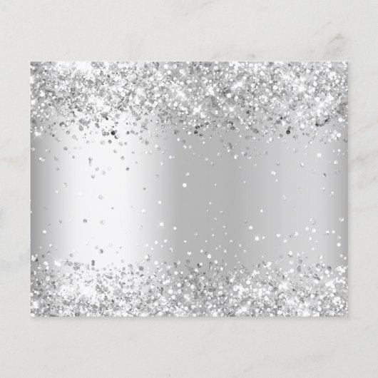 Bedriegde prijs voor witte zilverglitter (Achterkant)