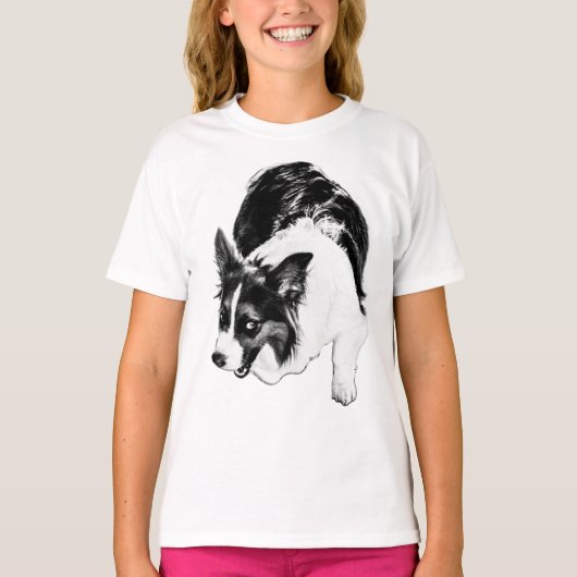 bedrieger met bladachtervolging t-shirt (Voorkant)