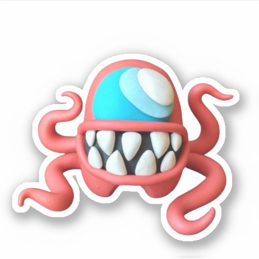 bedrieger onder ons sticker (Voorkant)