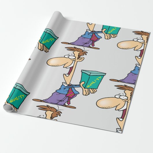 Bedrijf A Kwaliteitsvak Cadeaupapier (Uitgerold)