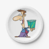 Bedrijf A Kwaliteitsvak Papieren Bordje (Voorkant)