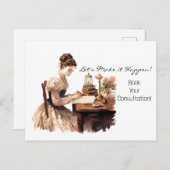 Bedrijf Adverteren Business Ansichtkaart Briefkaart (Voorkant / Achterkant)