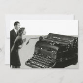 bedrijf, Antiek Kantoor handmatige schrijfmachine (Voorkant)