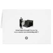 bedrijf, Antiek Kantoor handmatige schrijfmachine (Achterkant Horizontaal)