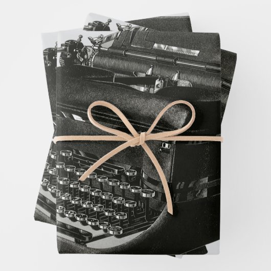  bedrijf, Antiek Kantoor handmatige schrijfmachine Inpakpapier Vel (In situ)