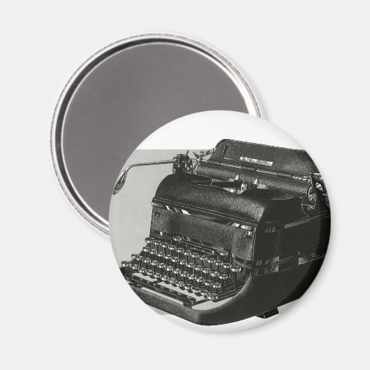  bedrijf, Antiek Kantoor handmatige schrijfmachine Magneet (Voorkant / Achterkant)