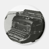  bedrijf, Antiek Kantoor handmatige schrijfmachine Magneet (Voorkant)