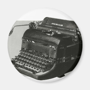  bedrijf, Antiek Kantoor handmatige schrijfmachine Magneet