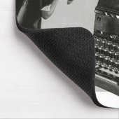  bedrijf, Antiek Kantoor handmatige schrijfmachine Muismat (Hoek)