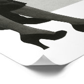 bedrijf, Antiek Kantoor handmatige schrijfmachine Poster (Hoek)