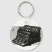  bedrijf, Antiek Kantoor handmatige schrijfmachine Sleutelhanger (Voorkant)