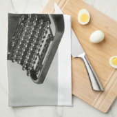 bedrijf, Antiek Kantoor handmatige schrijfmachine Theedoek (Quarter Fold)